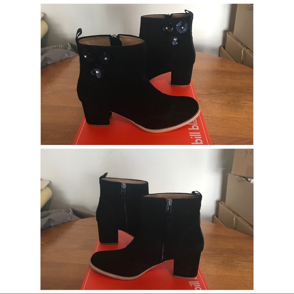 EUC - Bill Blass Embellished Bootie - 8 (black) - Picture 6 of 10